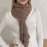 Vertical Lace Scarf Knitting Pattern (N1810)-Needlecraft Patterns-Wentworth Distributors-Printed Pattern – Posted-Wild & Woolly Yarns