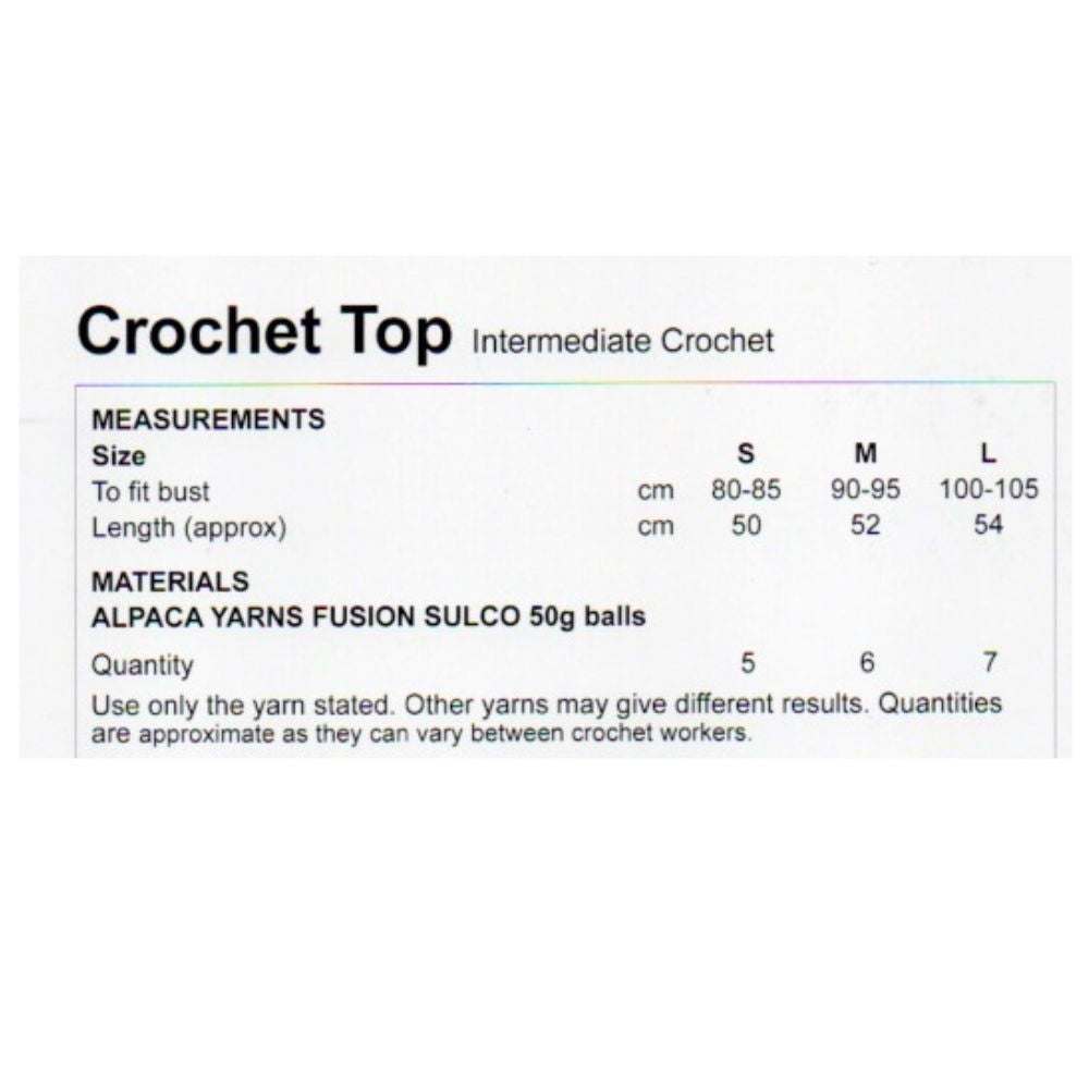 Vest Crochet Pattern (AP2436)-Needlecraft Patterns-Alpaca Yarns-Printed Pattern – Posted-Wild & Woolly Yarns