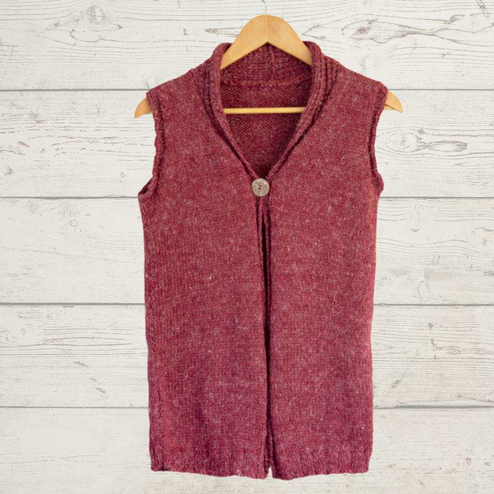 Vest Knitting Pattern (N1742)-Needlecraft Patterns-Wentworth Distributors-Printed Pattern – Posted-Wild & Woolly Yarns