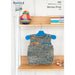 Vest with Pocket Knitting Pattern (K421)**-Needlecraft Patterns-Wentworth Distributors-Printed Pattern – Posted-Wild & Woolly Yarns