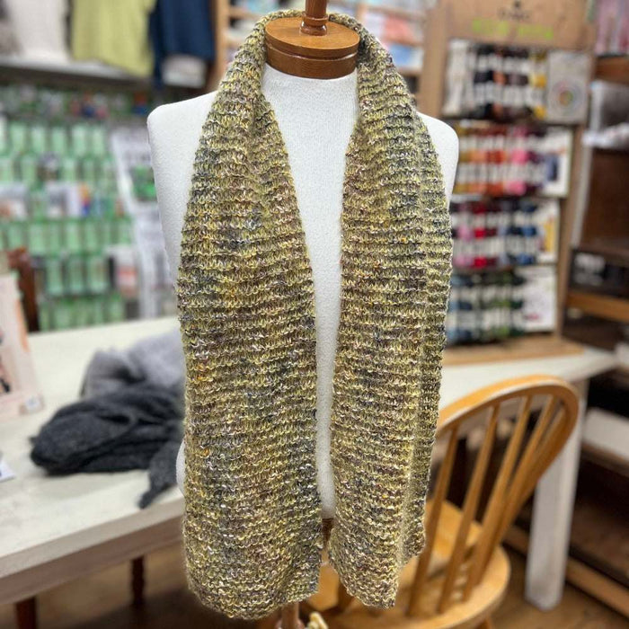 Vibrant Bliss Scarf Knitting Pattern-Needlecraft Patterns-Wild & Woolly Yarns-Printed Pattern – Posted-Wild & Woolly Yarns