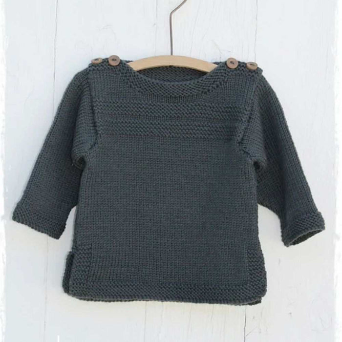 Vintage Jumper Knitting Pattern - 4Ply & 8Ply-Pattern-Wild and Woolly Yarns