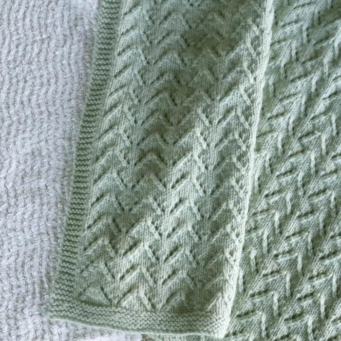 Vintage Lace Blanket Knitting Pattern (BC139)-Needlecraft Patterns-Lisa F Design-Wild & Woolly Yarns