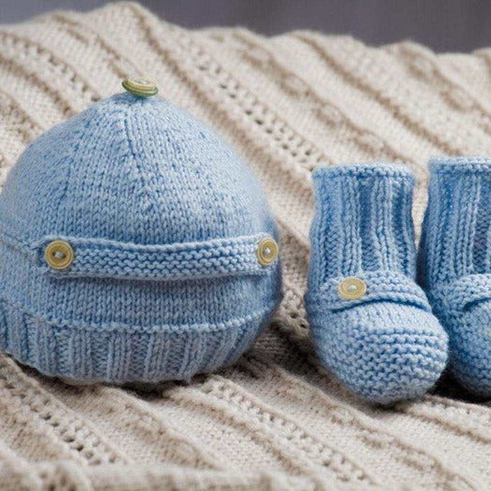 Walker Hat & Boots Knitting Pattern - 4Ply (BC25)-Needlecraft Patterns-Lisa F Design-Wild & Woolly Yarns