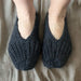 Warm Winter Slippers Knitting Pattern-Needlecraft Patterns-Ngaire Brooks-Printed-Wild & Woolly Yarns