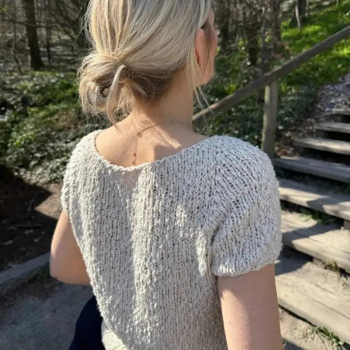Wave Tee Knitting Pattern - PetiteKnit-Needlecraft Patterns-PetiteKnit-Wild & Woolly Yarns