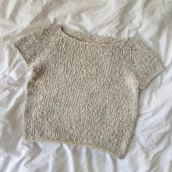 Wave Tee Knitting Pattern - PetiteKnit-Needlecraft Patterns-PetiteKnit-Wild & Woolly Yarns