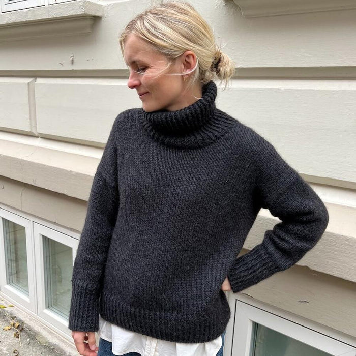 Wednesday Sweater Knitting Pattern - PetiteKnit-Needlecraft Patterns-PetiteKnit-Wild & Woolly Yarns
