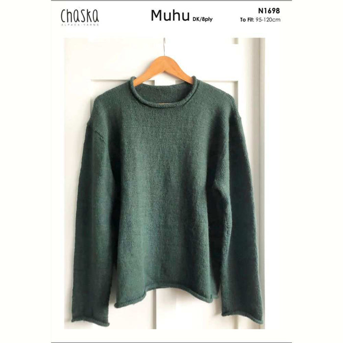 Weekend Jumper Knitting Pattern (N1698)-Needlecraft Patterns-Wentworth Distributors-Printed Pattern – Posted-Wild & Woolly Yarns