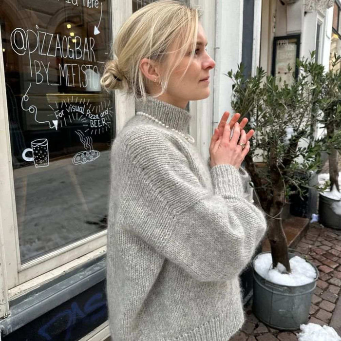 Weekend Sweater Knitting Pattern - PetiteKnit-Pattern-Wild and Woolly Yarns