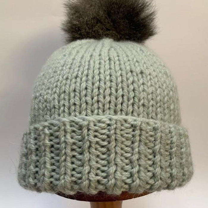 Wild & Woolly Beanie Knitting Pattern-Needlecraft Patterns-Wild & Woolly Yarns-Printed-Wild & Woolly Yarns