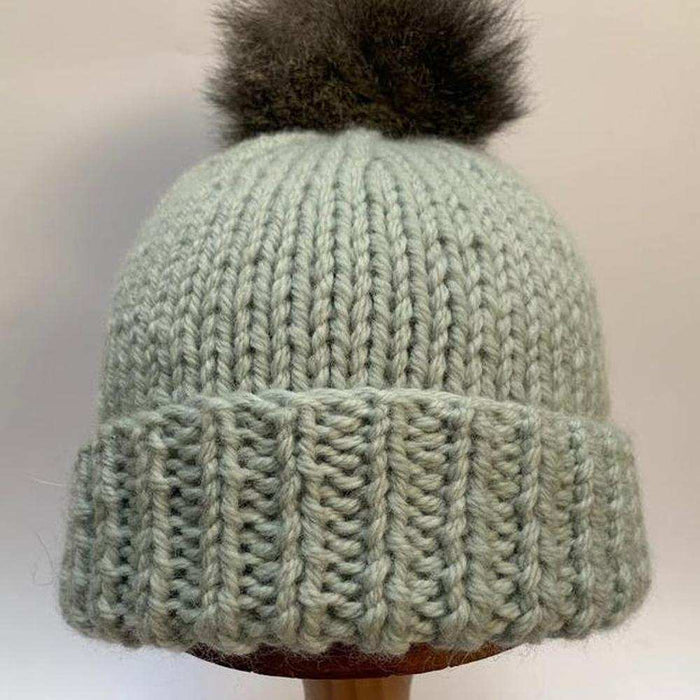 Wild & Woolly Beanie Knitting Pattern-Needlecraft Patterns-Wild & Woolly Yarns-Printed Pattern – Posted-Wild & Woolly Yarns