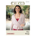 Wrap Cardigan Knitting Pattern (CRU2402)-Needlecraft Patterns-Crucci-Printed-Wild & Woolly Yarns