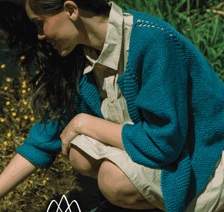 Yaya Cardigan Knitting Pattern-Needlecraft Patterns-Wentworth Distributors-Printed Pattern – Posted-Wild & Woolly Yarns
