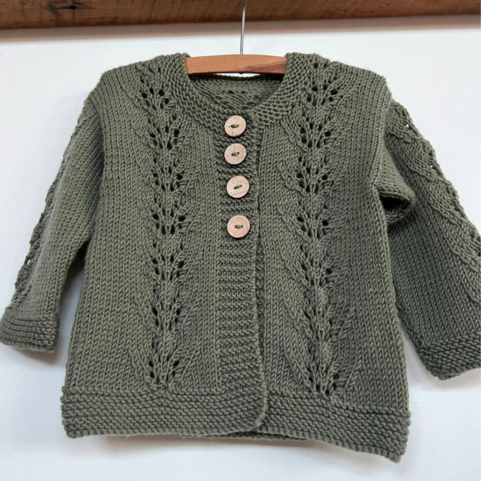 Abby Cardigan & Hat Knitting Pattern-Pattern-Wild and Woolly Yarns