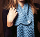 Adorable Fan Stitch Scarf Knitting Pattern (AE - 8006)-Pattern-Wild and Woolly Yarns