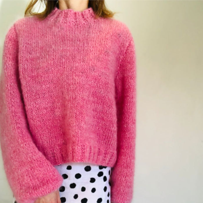 Alexandra Jumper Knitting Pattern (111)-Pattern-Wild and Woolly Yarns