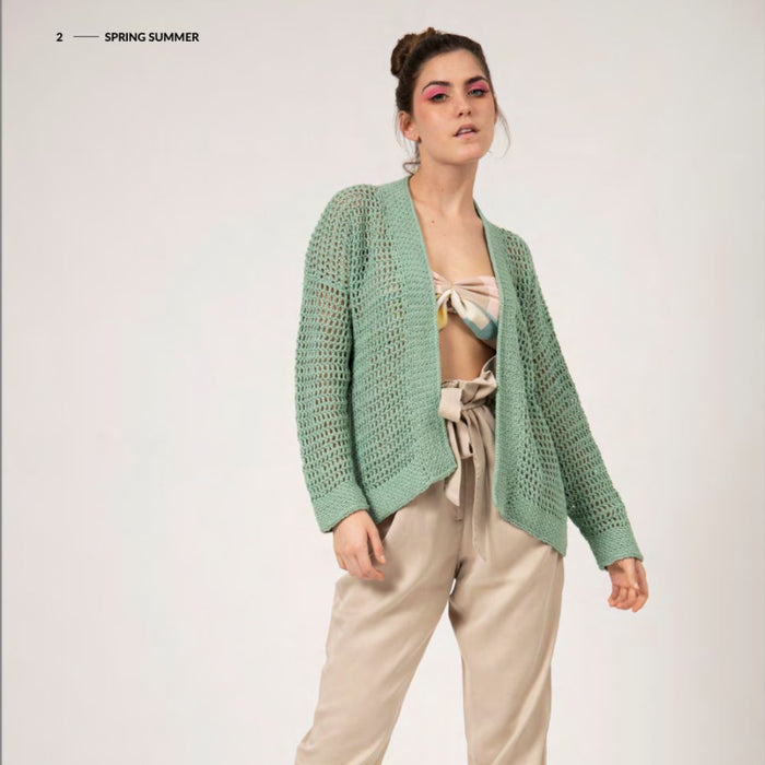 Angie Cardigan Crochet Pattern-Pattern-Wild and Woolly Yarns