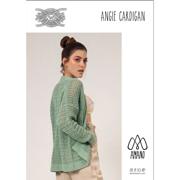 Angie Cardigan Crochet Pattern-Pattern-Wild and Woolly Yarns