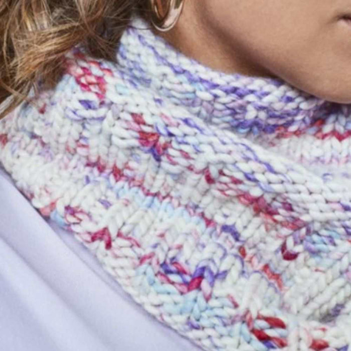 Antonella Cowl Knitting Pattern-Pattern-Wild and Woolly Yarns