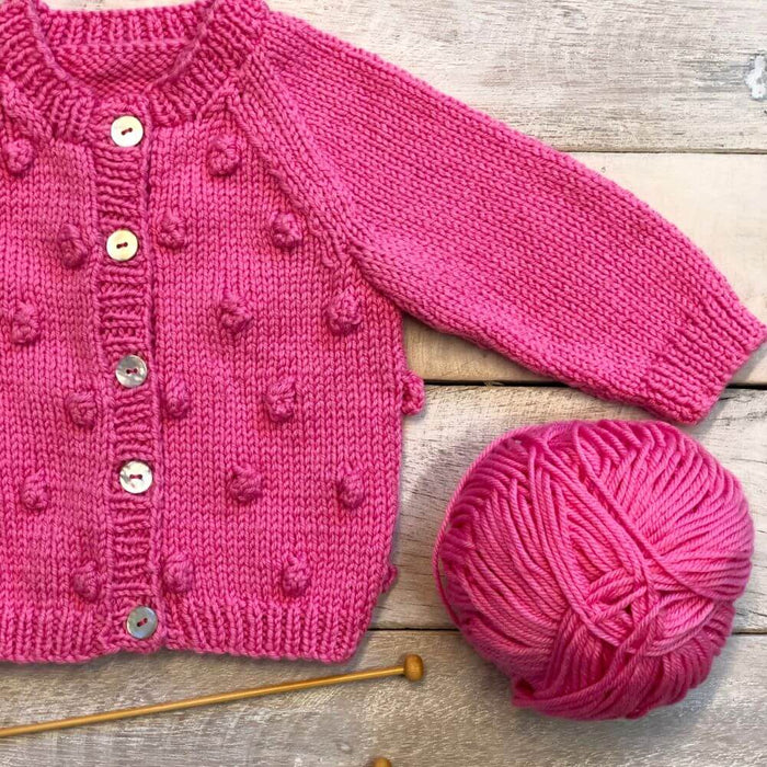 April Cardi Knitting Pattern #118-Pattern-Wild and Woolly Yarns