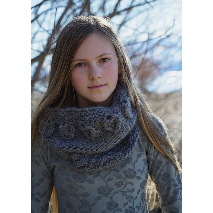Aria Cowl Knitting Pattern - 14Ply (HC24)-Pattern-Wild and Woolly Yarns