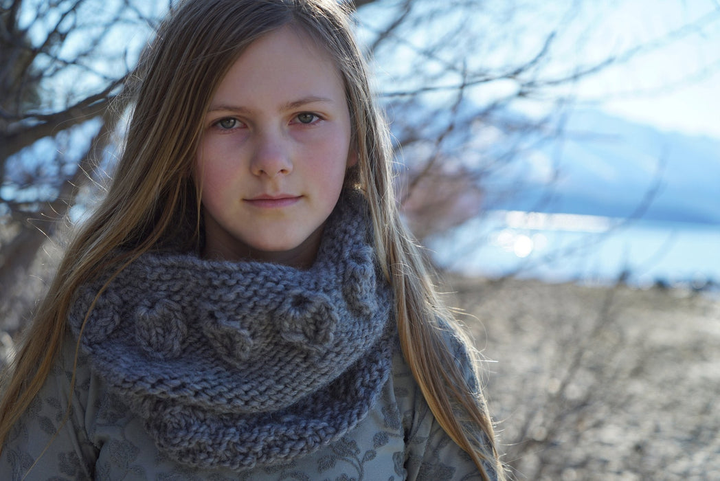 Aria Cowl Knitting Pattern - 14Ply (HC24)-Pattern-Wild and Woolly Yarns