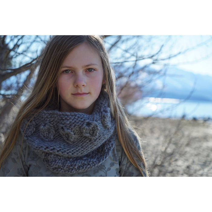 Aria Cowl Knitting Pattern - 14Ply (HC24)-Pattern-Wild and Woolly Yarns