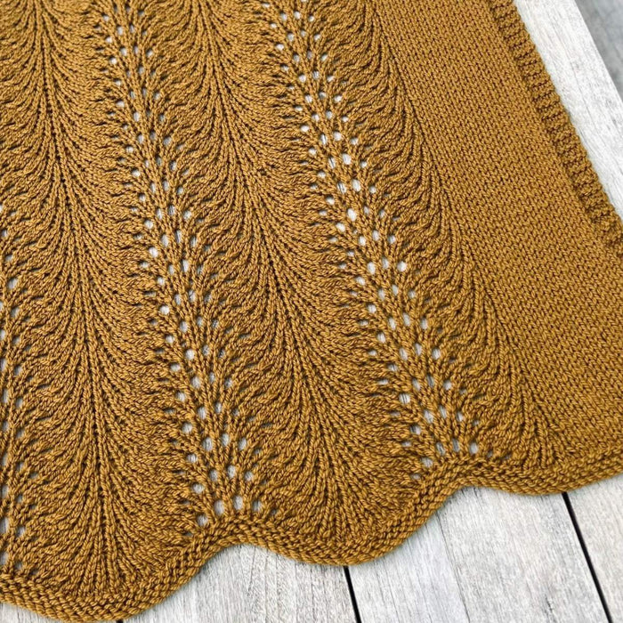 Aroha Baby Blanket & Chunky Throw Knitting Pattern-Pattern-Wild and Woolly Yarns