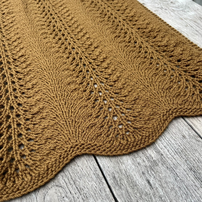 Aroha Baby Blanket & Chunky Throw Knitting Pattern-Pattern-Wild and Woolly Yarns