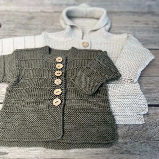 Ashley Cardigan & Hoodie Knitting Pattern-Pattern-Wild and Woolly Yarns