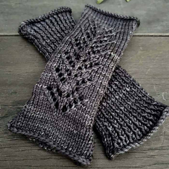 Avery Mitts Knitting Pattern - 8Ply-Pattern-Wild and Woolly Yarns