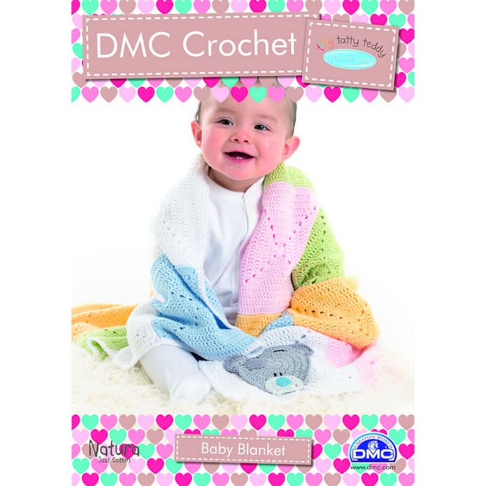 Baby Blanket Crochet Pattern (DMF15285L2)-Pattern-Wild and Woolly Yarns