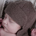 Baby Flying Hat Knitting Pattern - 8 Ply (BC02)-Pattern-Wild and Woolly Yarns