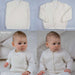Baby Wrap Top & 2 Cardigans Knitting Pattern (CRU101)-Pattern-Wild and Woolly Yarns