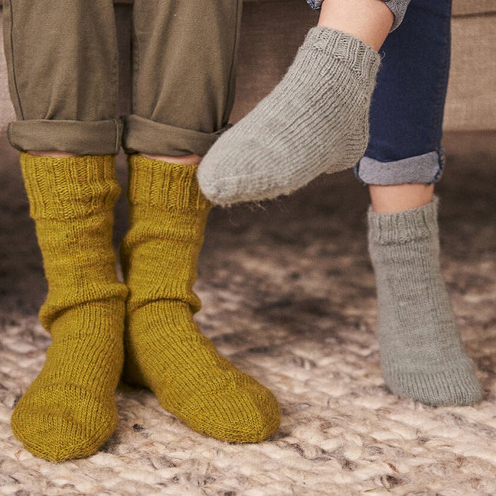 Back To Basics Rowan Socks Pattern-Pattern-Wild and Woolly Yarns