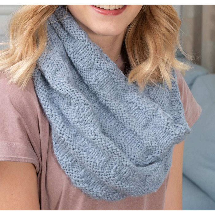 Beanie & Cowl Knitting Pattern (N1594)-Pattern-Wild and Woolly Yarns