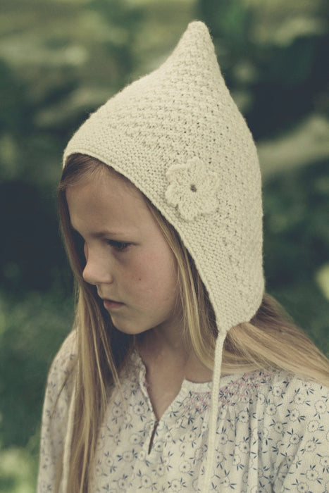 Beatrice Pixie Hat & Mitts Knitting Pattern - 8Ply (LC29)-Pattern-Wild and Woolly Yarns