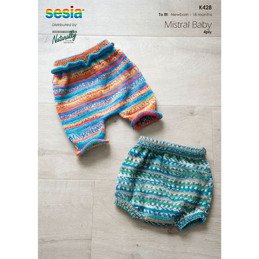 Bloomers and Shorts Knitting Pattern (K428)-Pattern-Wild and Woolly Yarns