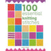 100 Essential Knitting Stitches - Susie Johns-Pattern Book-Bateman Books-Wild & Woolly Yarns