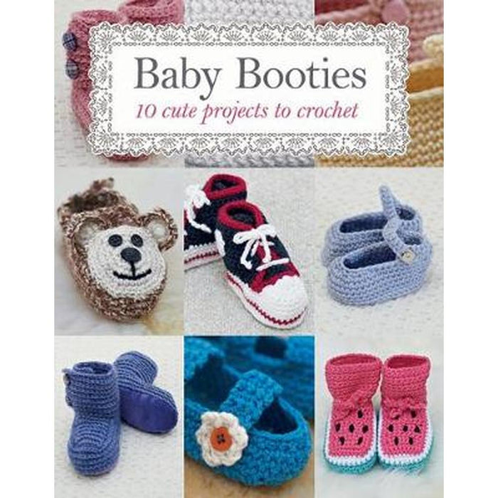 Baby Booties - Susie Johns-Pattern Book-Bateman Books-Wild & Woolly Yarns