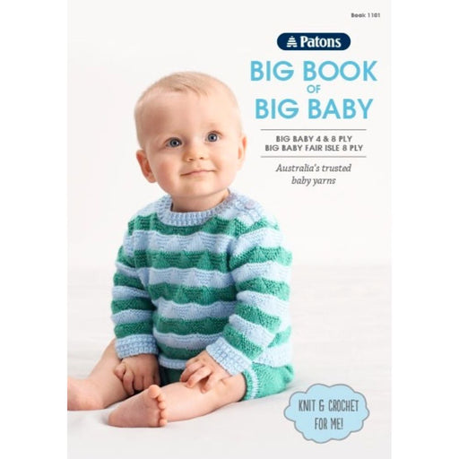Big Book of Big Baby Pattern Book (1101)-Pattern Book-Wild and Woolly Yarns