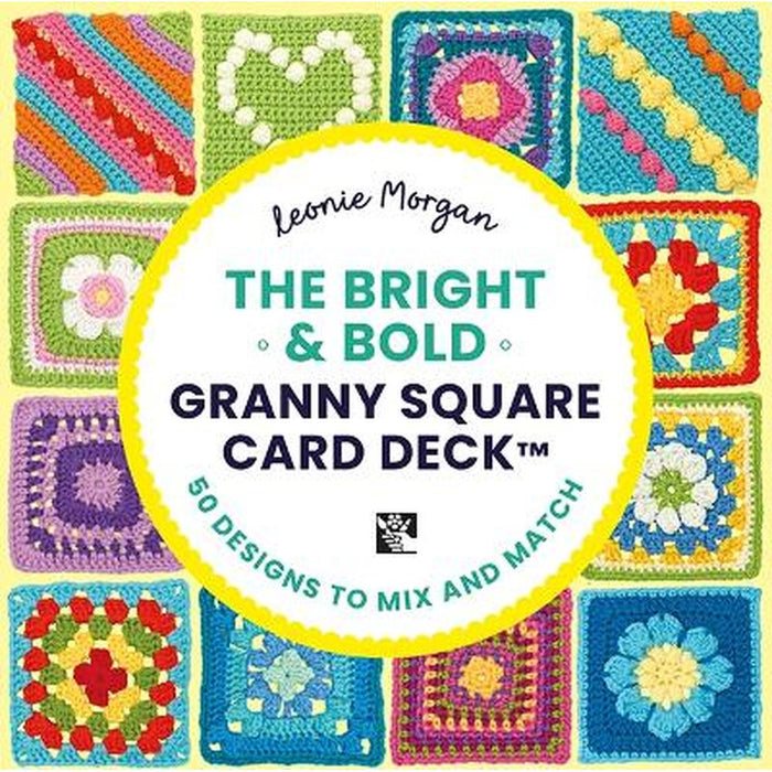 Bright & Bold Granny Square Card Deck - Leonie Morgan-Pattern Book-Bateman Books-Wild & Woolly Yarns