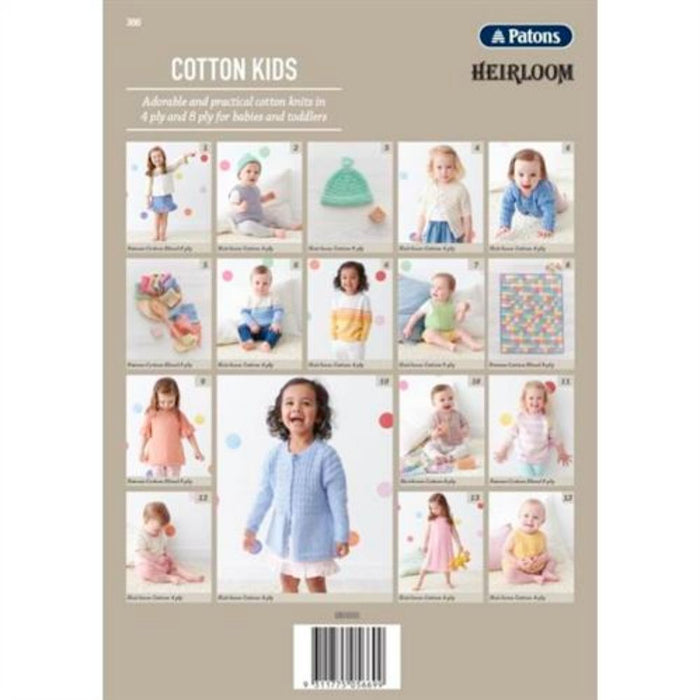 Cotton Kids Pattern Book (366)-Pattern Book-Wild and Woolly Yarns
