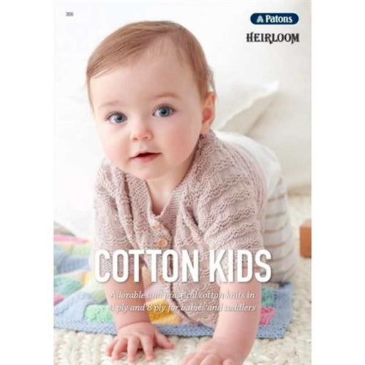 Cotton Kids Pattern Book (366)-Pattern Book-Wild and Woolly Yarns