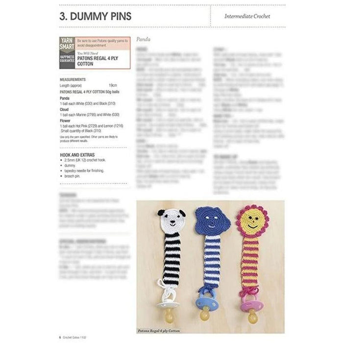 Crochet Cuties Pattern Book (1102)-Pattern Book-The Australian Yarn Co-Wild & Woolly Yarns