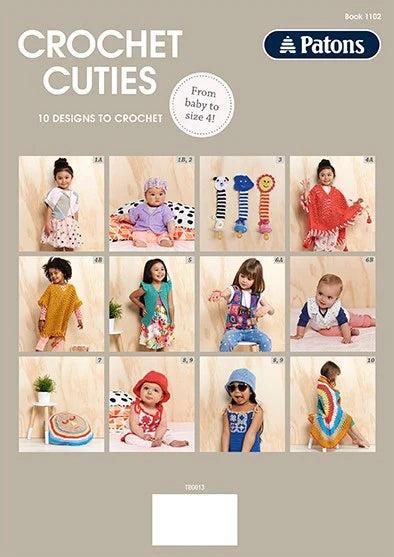 Crochet Cuties Pattern Book (1102)-Pattern Book-The Australian Yarn Co-Wild & Woolly Yarns