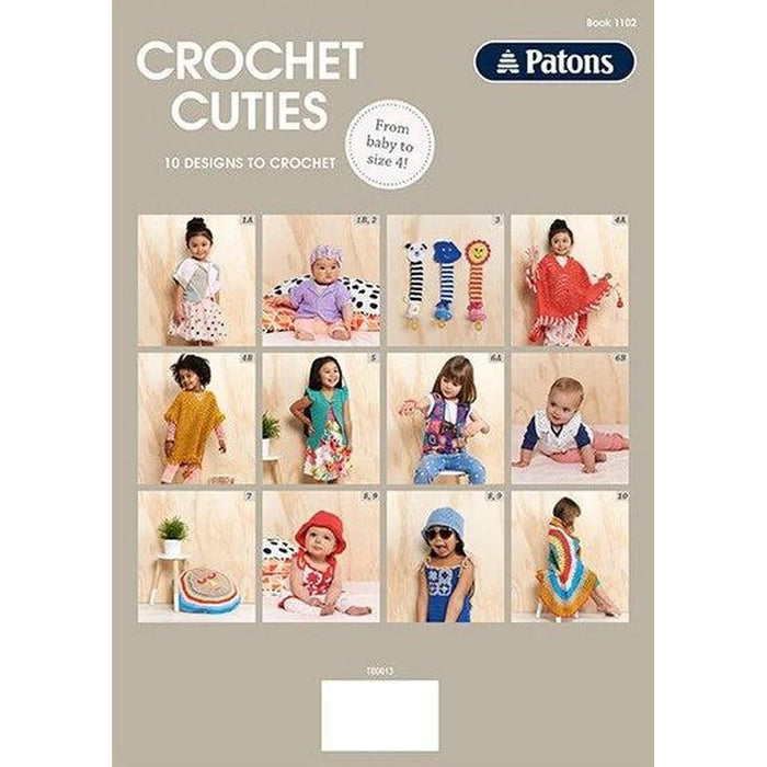 Crochet Cuties Pattern Book (1102)-Pattern Book-The Australian Yarn Co-Wild & Woolly Yarns