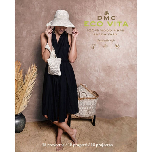 DMC Eco Vita Raffia Crochet Pattern Book-Pattern Book-Wild and Woolly Yarns