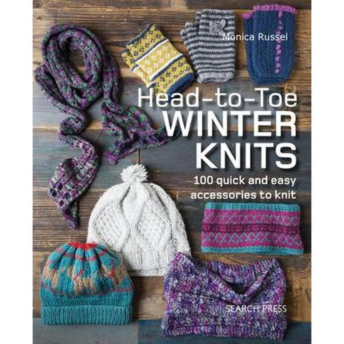 Head-to-Toe Winter Knits - Monica Russel-Pattern Book-Bateman Books-Wild & Woolly Yarns